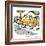 Hazel Cartoon-Ted Key-Framed Giclee Print