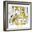 Hazel Cartoon-Ted Key-Framed Giclee Print