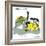 Hazel Cartoon-Ted Key-Framed Giclee Print