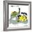 Hazel Cartoon-Ted Key-Framed Giclee Print