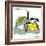 Hazel Cartoon-Ted Key-Framed Giclee Print