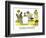 Hazel Cartoon-Ted Key-Framed Premium Giclee Print