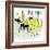 Hazel Cartoon-Ted Key-Framed Giclee Print