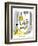 Hazel Cartoon-Ted Key-Framed Giclee Print