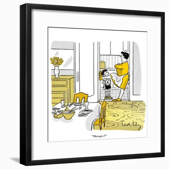 Hazel Cartoon-Ted Key-Framed Giclee Print