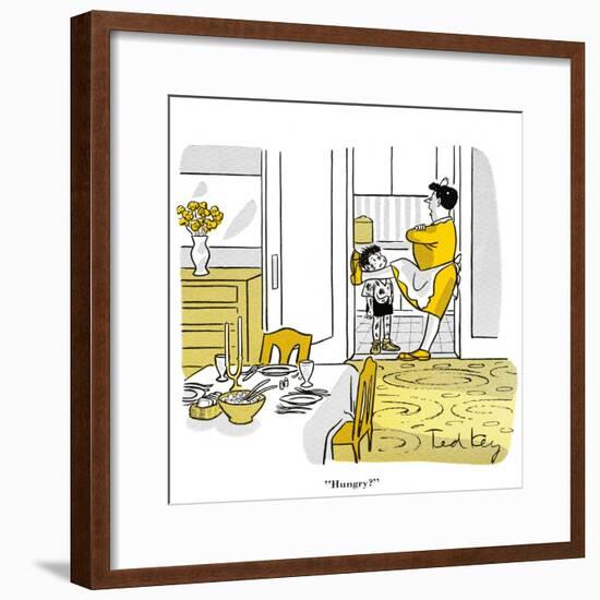 Hazel Cartoon-Ted Key-Framed Giclee Print