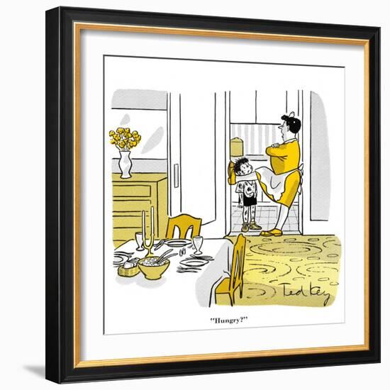 Hazel Cartoon-Ted Key-Framed Giclee Print