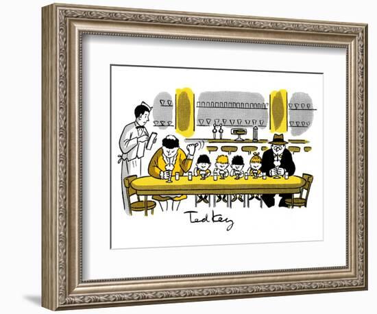 Hazel Cartoon-Ted Key-Framed Giclee Print