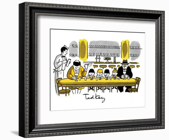 Hazel Cartoon-Ted Key-Framed Giclee Print