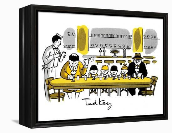 Hazel Cartoon-Ted Key-Framed Premier Image Canvas