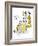 Hazel Cartoon-Ted Key-Framed Giclee Print