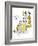 Hazel Cartoon-Ted Key-Framed Giclee Print