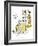 Hazel Cartoon-Ted Key-Framed Giclee Print