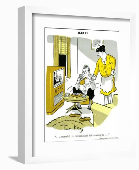 Hazel Cartoon-Ted Key-Framed Giclee Print