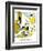 Hazel Cartoon-Ted Key-Framed Giclee Print