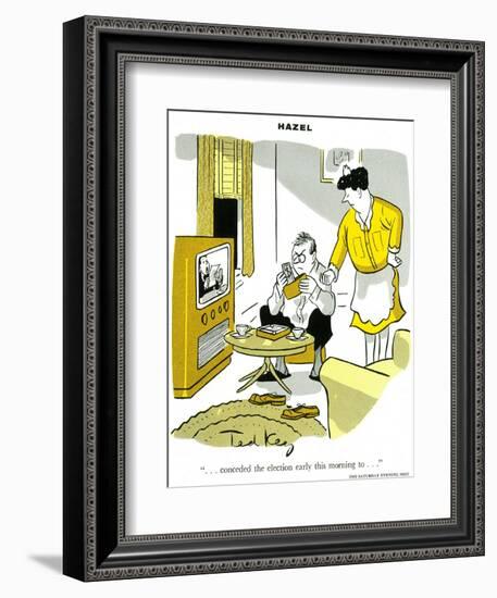 Hazel Cartoon-Ted Key-Framed Giclee Print