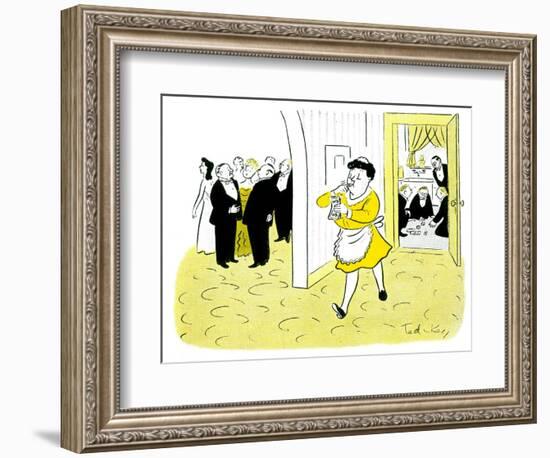 Hazel Cartoon-Ted Key-Framed Giclee Print