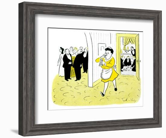 Hazel Cartoon-Ted Key-Framed Giclee Print