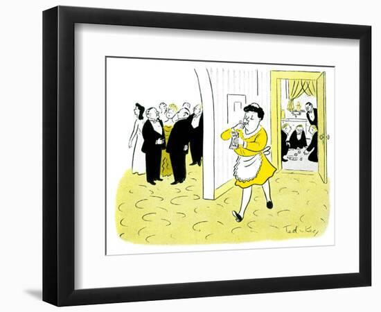 Hazel Cartoon-Ted Key-Framed Giclee Print