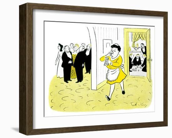 Hazel Cartoon-Ted Key-Framed Giclee Print