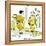 Hazel Cartoon-Ted Key-Framed Premier Image Canvas