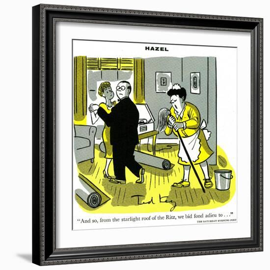 Hazel Cartoon-Ted Key-Framed Giclee Print