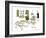 Hazel Cartoon-Ted Key-Framed Giclee Print