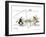 Hazel Cartoon-Ted Key-Framed Giclee Print