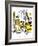 Hazel Cartoon-Ted Key-Framed Giclee Print