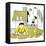 Hazel Cartoon-Ted Key-Framed Premier Image Canvas