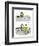 Hazel Cartoon-Ted Key-Framed Giclee Print