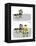 Hazel Cartoon-Ted Key-Framed Premier Image Canvas