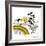 Hazel Cartoon-Ted Key-Framed Giclee Print