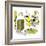 Hazel Cartoon-Ted Key-Framed Giclee Print