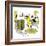 Hazel Cartoon-Ted Key-Framed Giclee Print