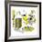 Hazel Cartoon-Ted Key-Framed Giclee Print