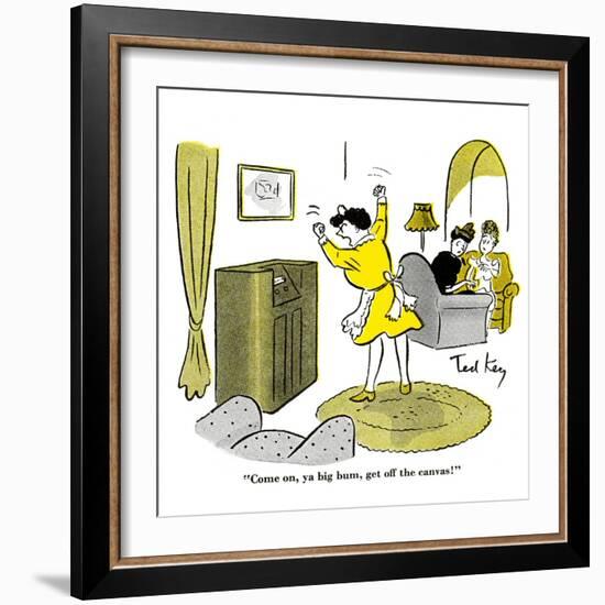 Hazel Cartoon-Ted Key-Framed Giclee Print