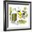 Hazel Cartoon-Ted Key-Framed Giclee Print