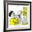 Hazel Cartoon-Ted Key-Framed Giclee Print