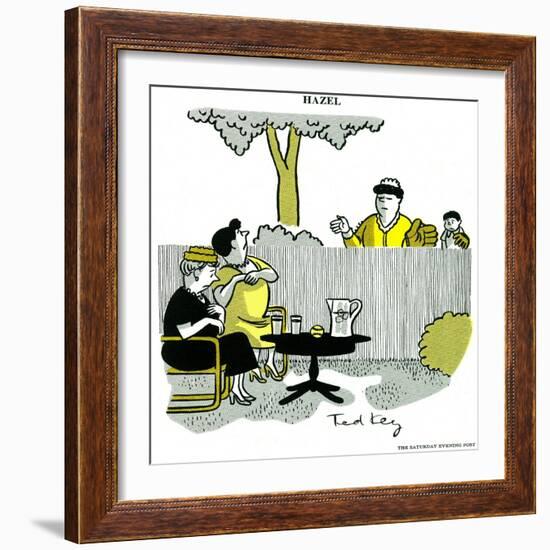 Hazel Cartoon-Ted Key-Framed Giclee Print