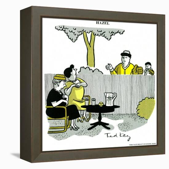 Hazel Cartoon-Ted Key-Framed Premier Image Canvas