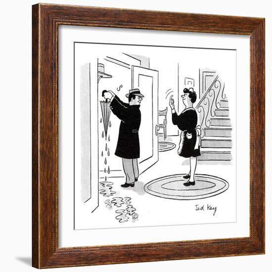 Hazel Cartoon-Ted Key-Framed Giclee Print