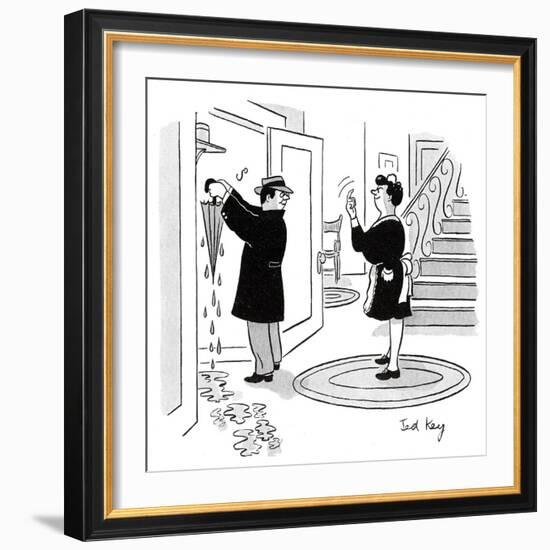 Hazel Cartoon-Ted Key-Framed Giclee Print