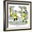 Hazel Cartoon-Ted Key-Framed Giclee Print