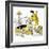 Hazel Cartoon-Ted Key-Framed Giclee Print