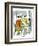 Hazel Cartoon-Ted Key-Framed Giclee Print