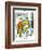 Hazel Cartoon-Ted Key-Framed Giclee Print