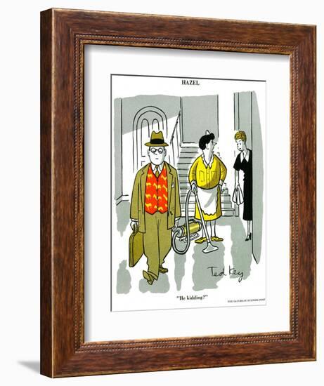 Hazel Cartoon-Ted Key-Framed Giclee Print