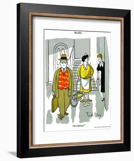 Hazel Cartoon-Ted Key-Framed Giclee Print