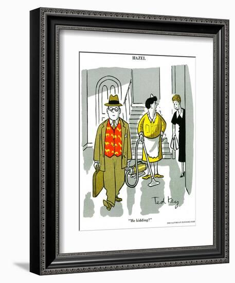 Hazel Cartoon-Ted Key-Framed Giclee Print